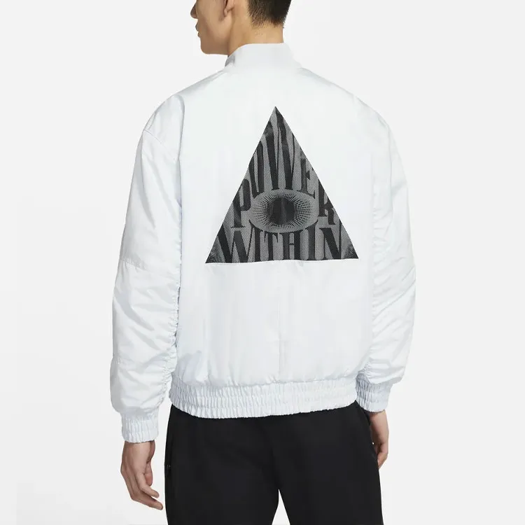Nike Puffer Jacket Winter Men's White Gold-5