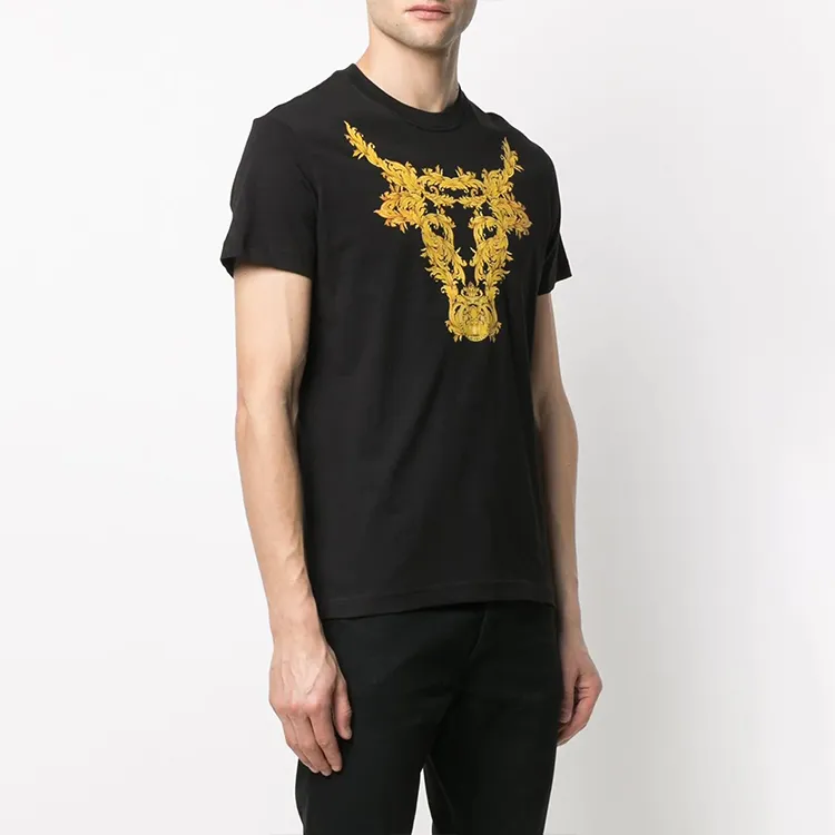 VERSACE JEANS COUTURE SS21 T Shirt Men's Black-2