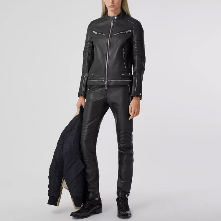 Burberry Casual Pants Women's Black-4