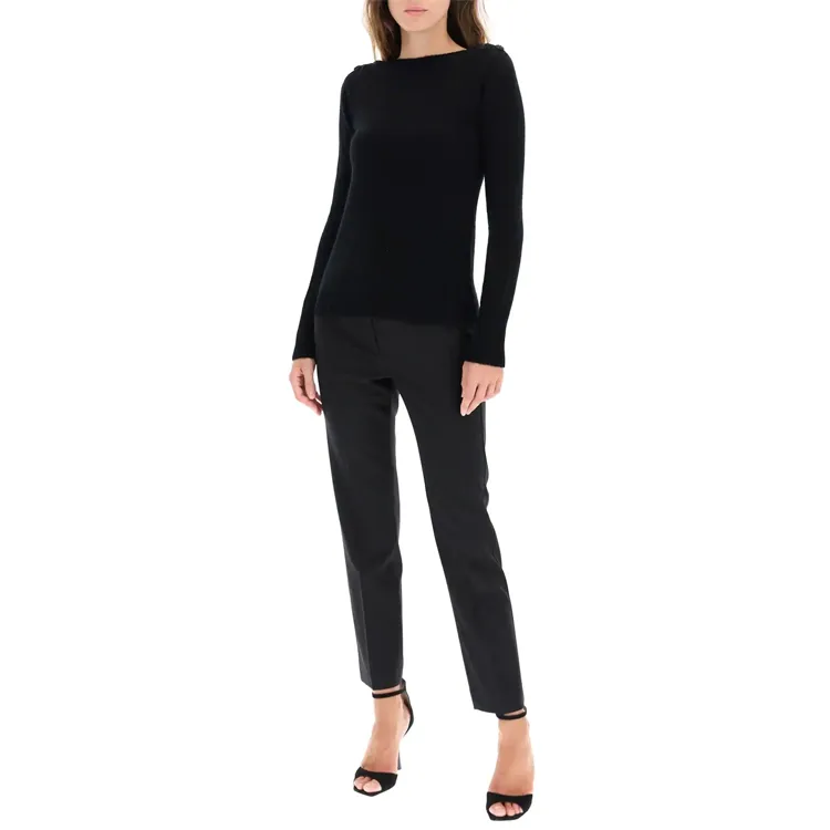 MaxMara Cashmere Sweater Women's Black-2