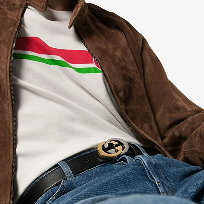 GUCCI Multitonal Interlocking G Belt-8