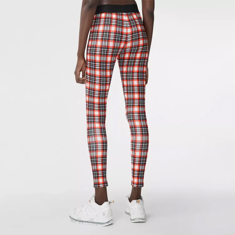 Burberry Sports Pants Women's Bright Red-2