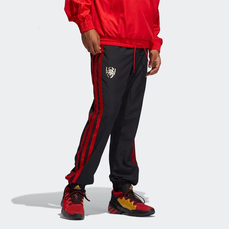 Adidas CNY Collection Knitted Sports Pants Men's Black-2
