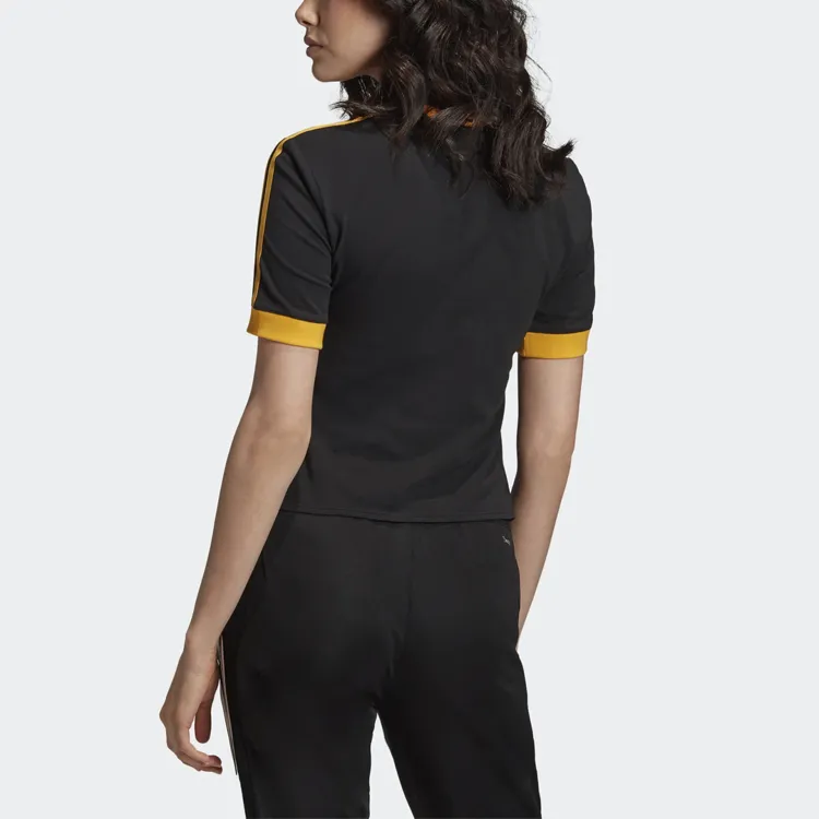 Adidas Originals Raglan Sleeve T-Shirt Women's Black-3