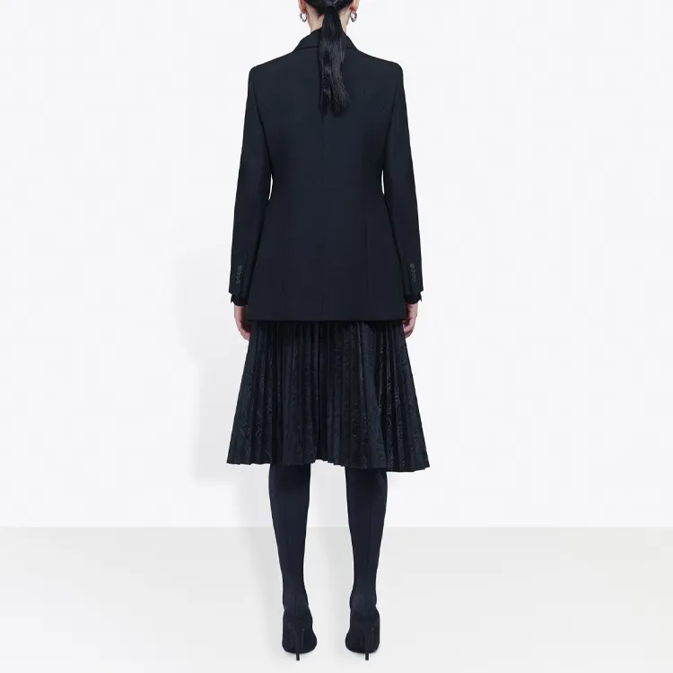 Balenciaga Hourglass Single Breasted Jacket-3