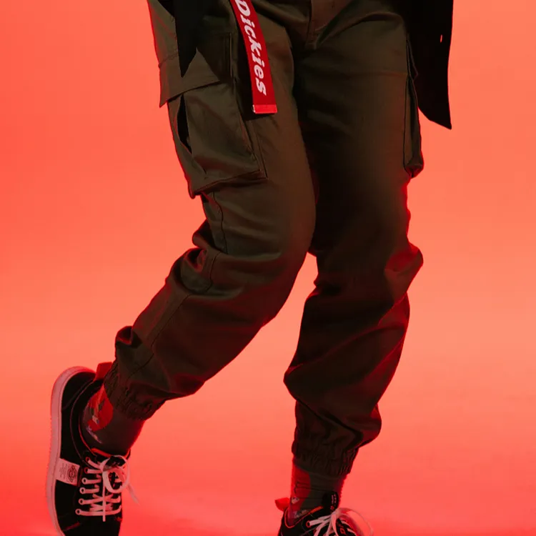 Dickies Casual Pants Unisex Army Green-2