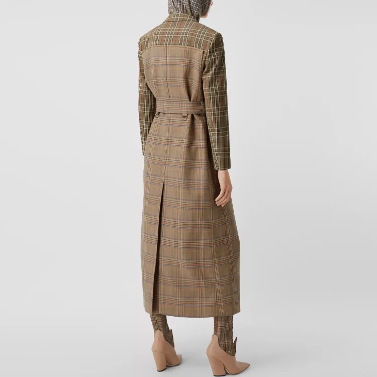 Burberry Trench Coats Women's Deep Honey-2