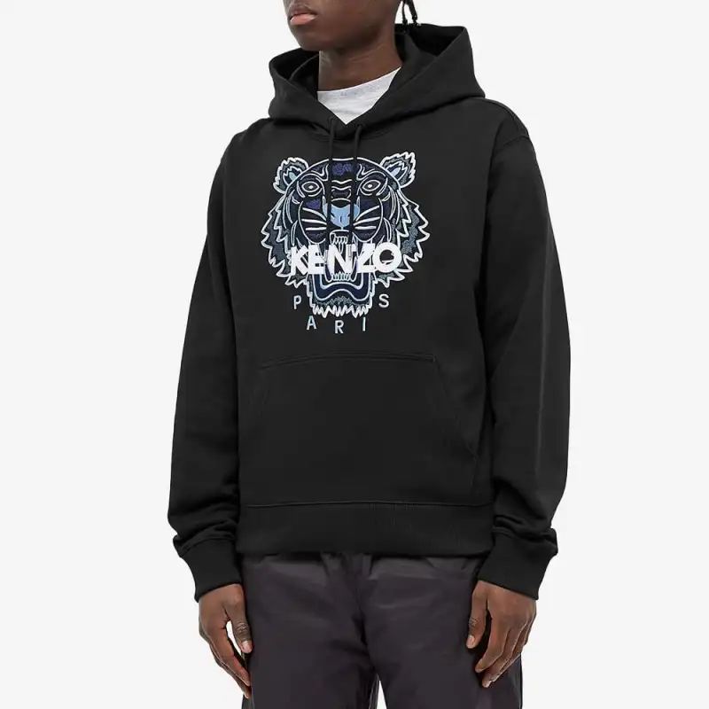 KENZO Classic Tiger Head Sweatshirts Men Black-3