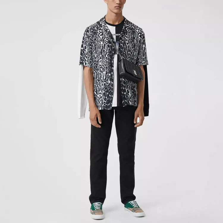 Burberry Jeans Fall Men's Black-2