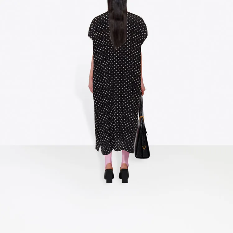Balenciaga Sleeveless Dress Women's Black-2