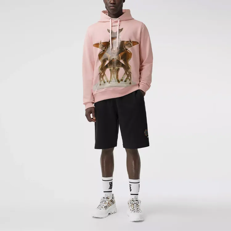 Burberry Sweatshirt Unisex Ice Frost Pink-1