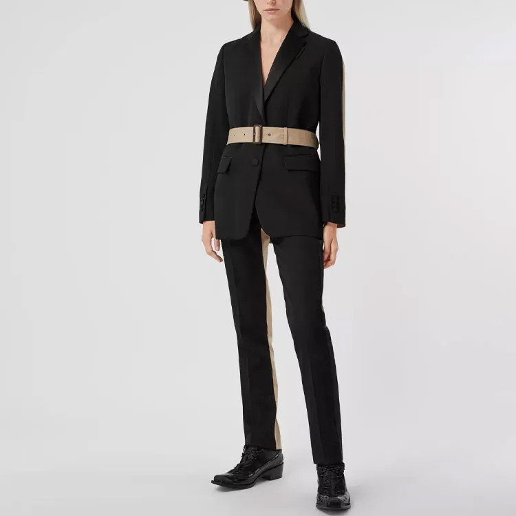 Burberry Casual Pants Women's Black-1
