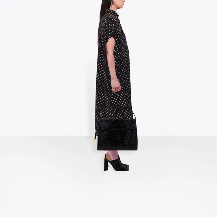 Balenciaga Sleeveless Dress Women's Black-3