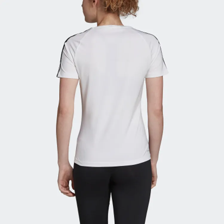 Adidas Raglan Sleeve T-Shirt Women's White-3