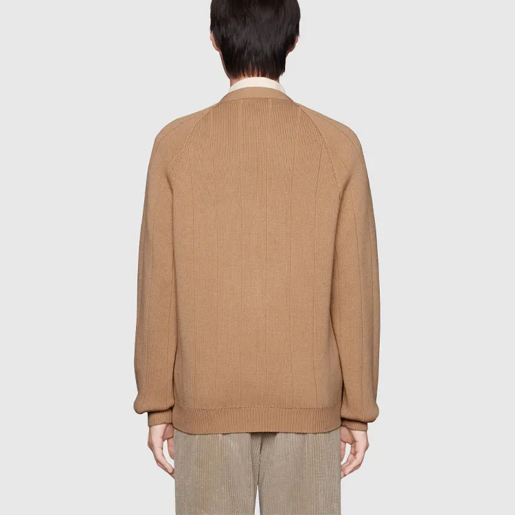 GUCCI Sweaters Men Camel-2