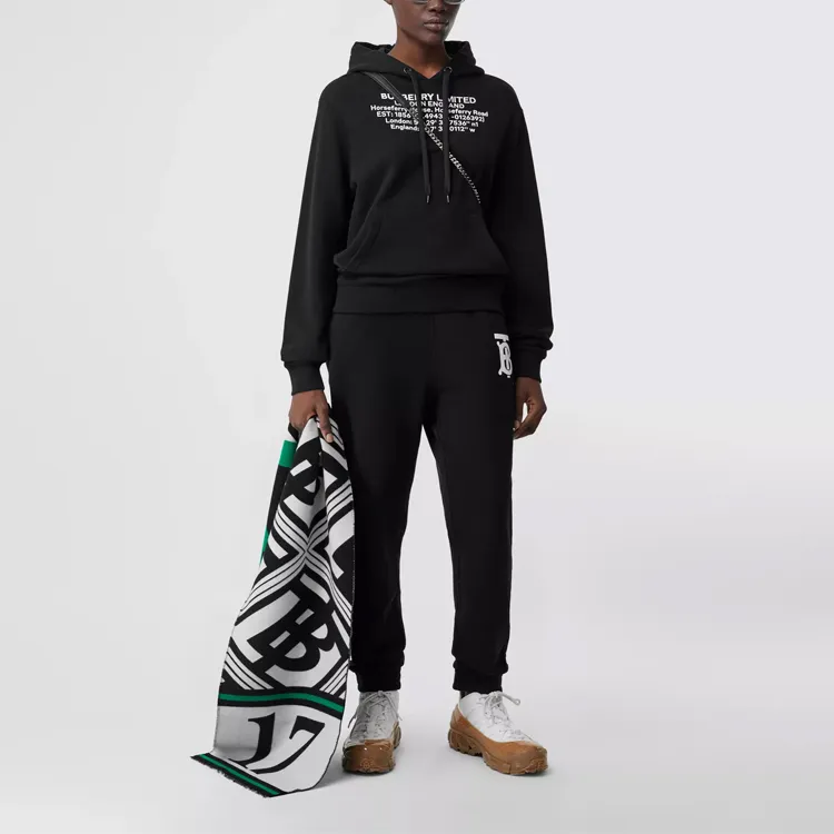 Burberry Sports Pants Women's Black-3