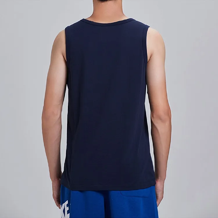 Nike Tank Tops Men Dark Blue-3