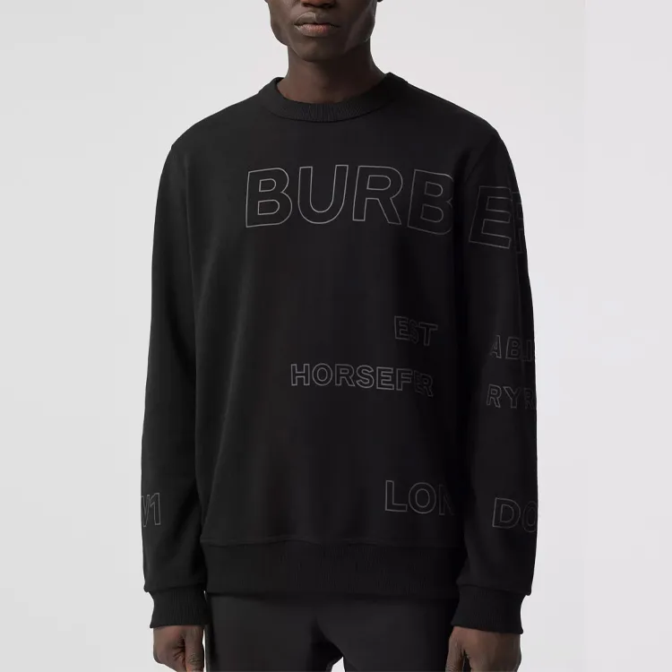Burberry Sweatshirt Men's Black-2