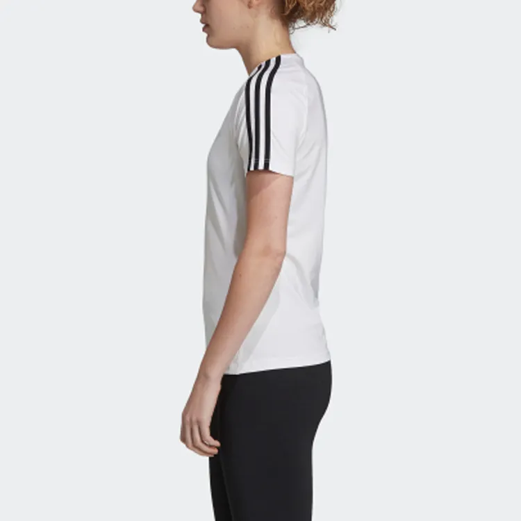 Adidas Raglan Sleeve T-Shirt Women's White-4