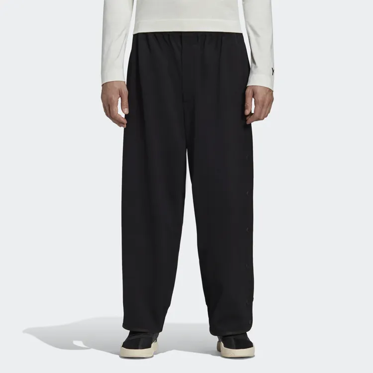 Y 3 Casual Pants Unisex Black-4