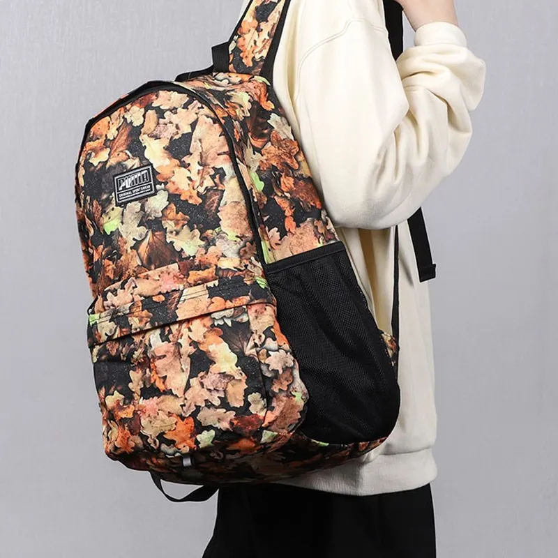 PUMA Polyester Backpack Regular Unisex Orange-3