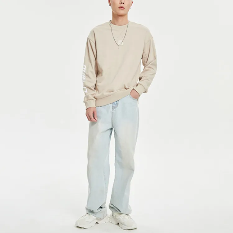LINING Sweatshirts Men Seashore Gray-2