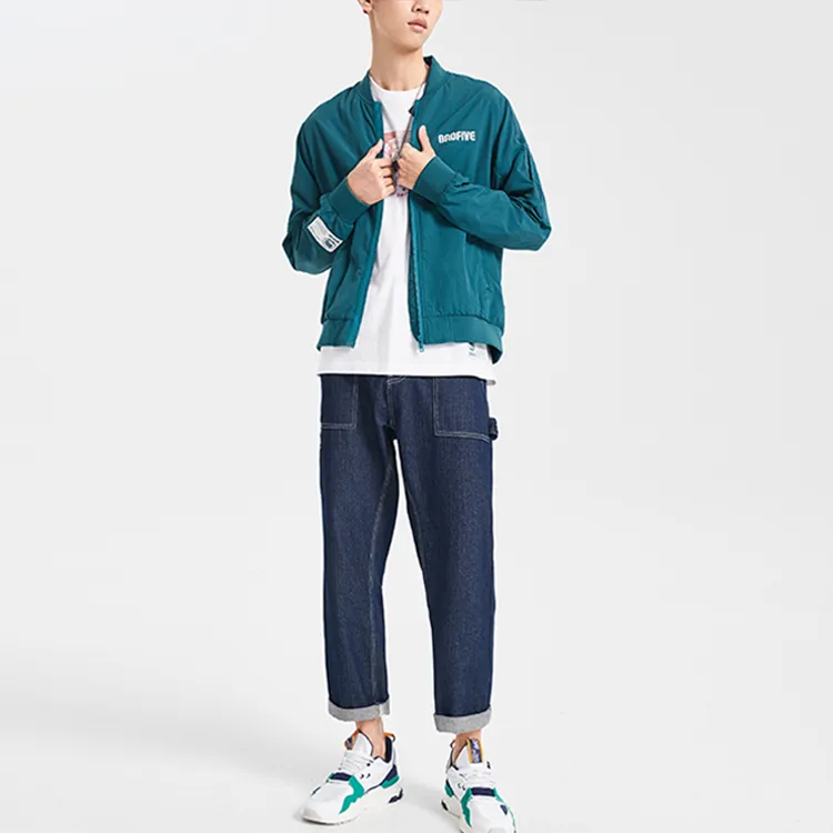 LINING Badfive Jackets Men Marine Blue-3