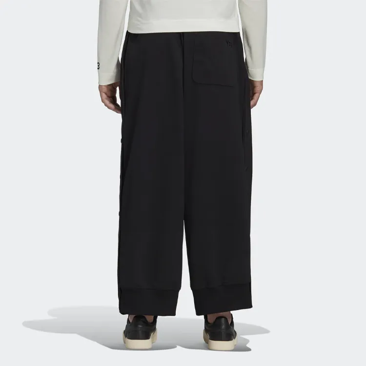 Y 3 Casual Pants Unisex Black-6