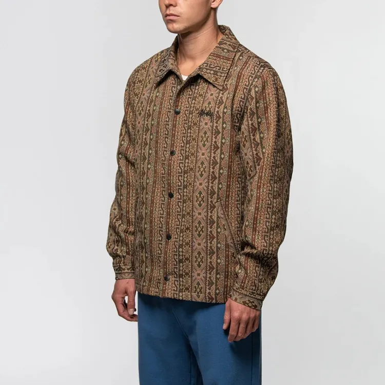 Stussy Jackets Men Brown-2