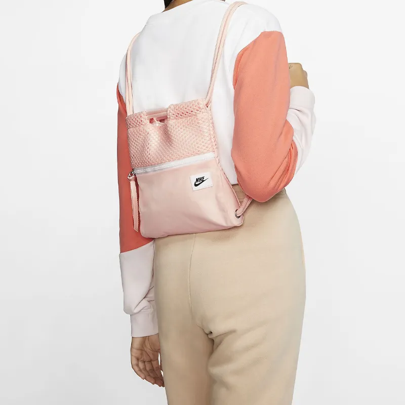 Nike Polyester Backpack Regular Washable Coral Red-2