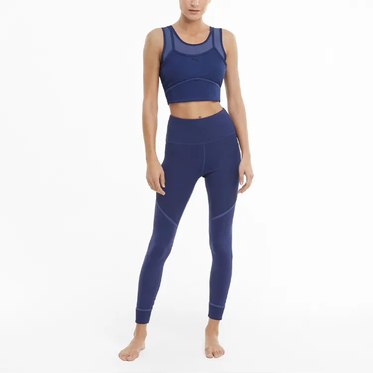PUMA Sleeveless Sports Shirts Women's Electronic Blue-2