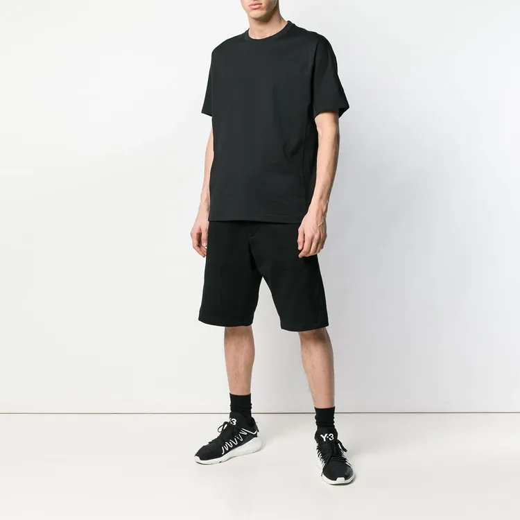 Y 3 T Shirts Men Black-2