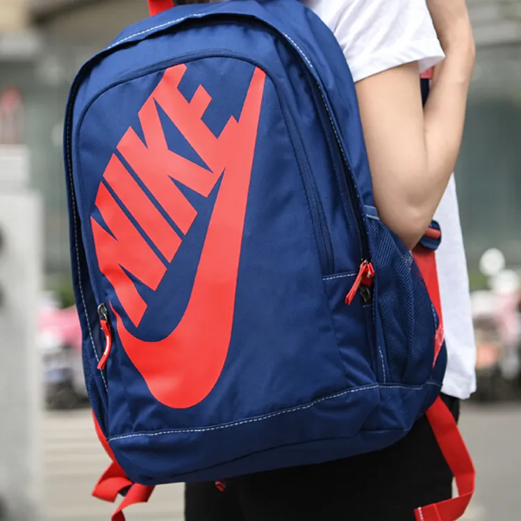 Nike Polyester Backpack Regular Unisex Blue-3