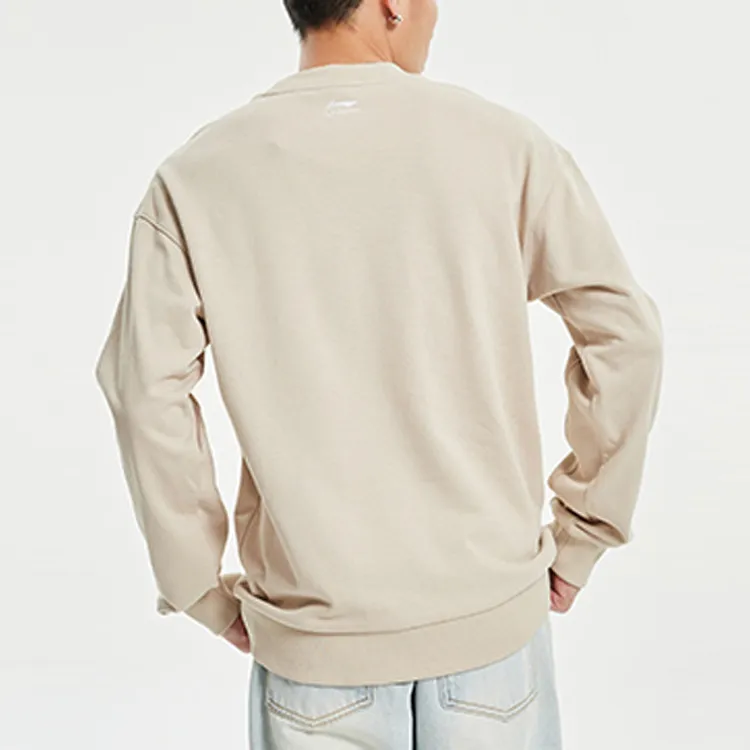 LINING Sweatshirts Men Seashore Gray-4