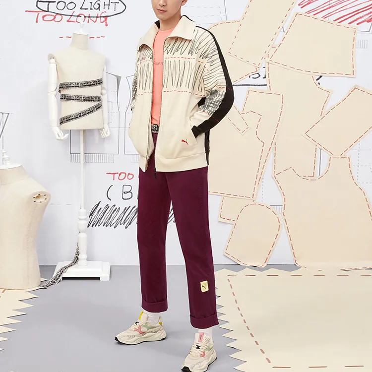 PUMA x Michael Lau Jacket Unisex Egg Wine-2