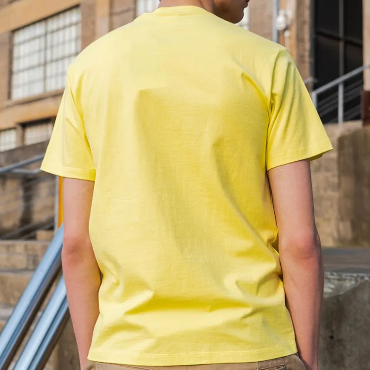 Dickies T Shirt Men's Light Lemon-3