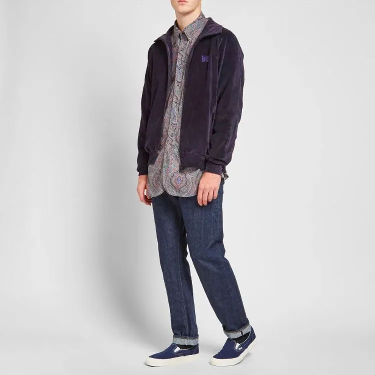 Needles Velour Uneven Dye Track Jacket-3