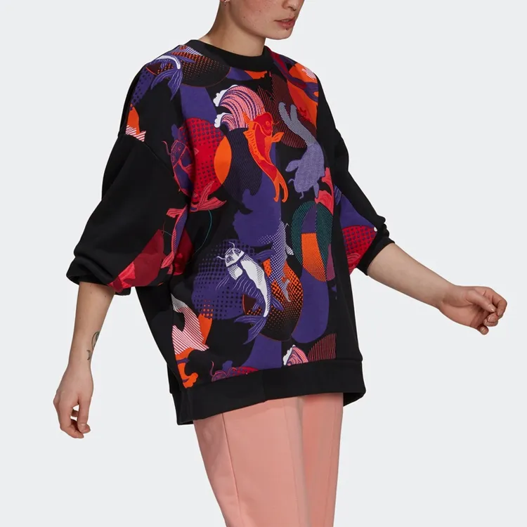 Adidas Originals Sweatshirt Women's Black-3