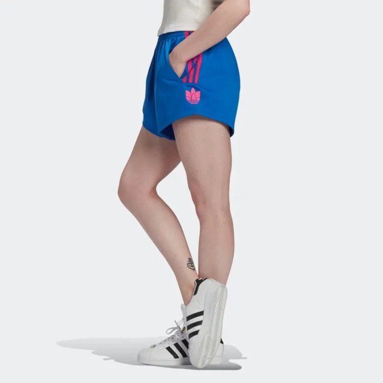 Adidas Originals Casual Shorts Women's Blue-2