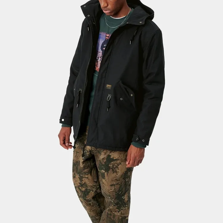 Carhartt WIP Parka Coats Men Black-5