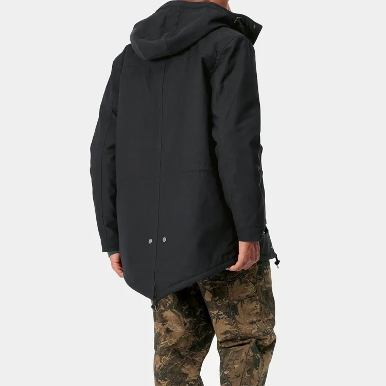 Carhartt WIP Parka Coats Men Black-4