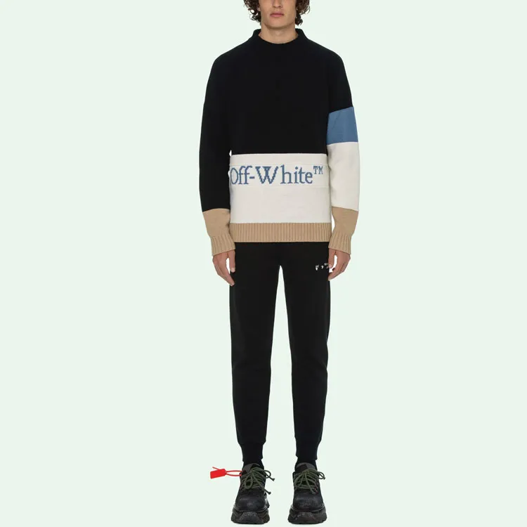 OFF WHITE SS21 Sweaters Men Black-1