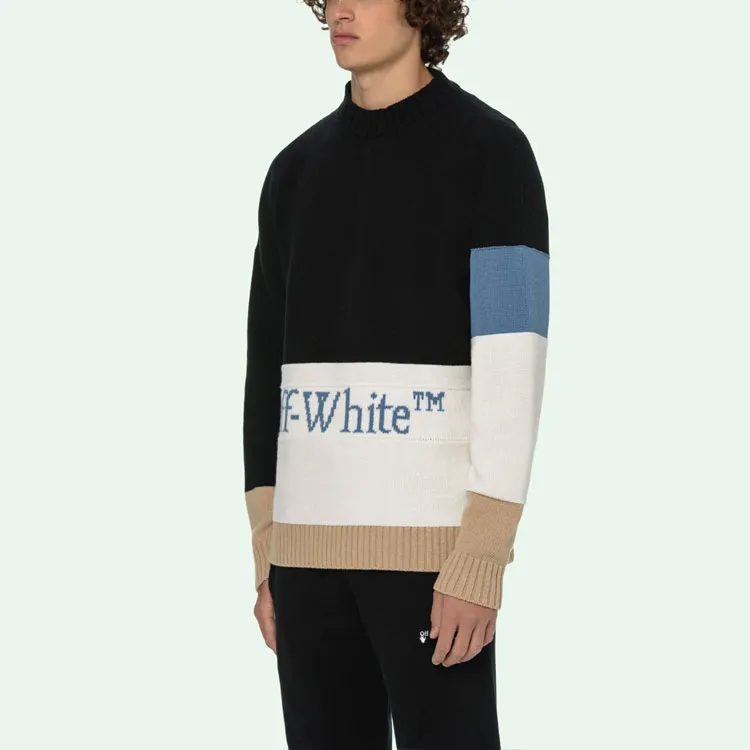 OFF WHITE SS21 Sweaters Men Black-6