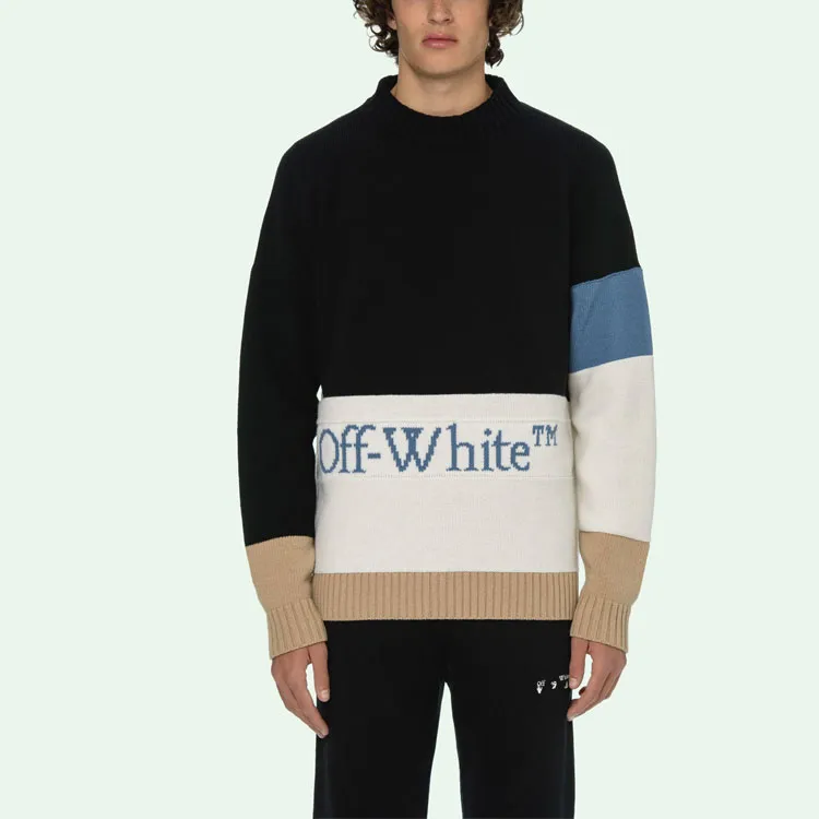 OFF WHITE SS21 Sweaters Men Black-2