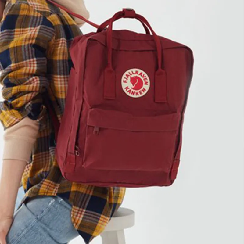 Fjallraven Vinylon Backpack Regular Unisex Bull Red-4