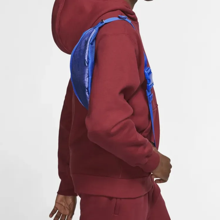 Nike Heritage Nylon Sling Bag Fanny Pack Regular Unisex Royal Blue-4