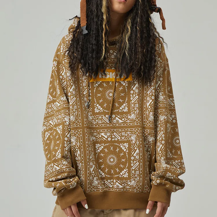 Vision Street Wear Sweatshirt Unisex Dark Khaki-2
