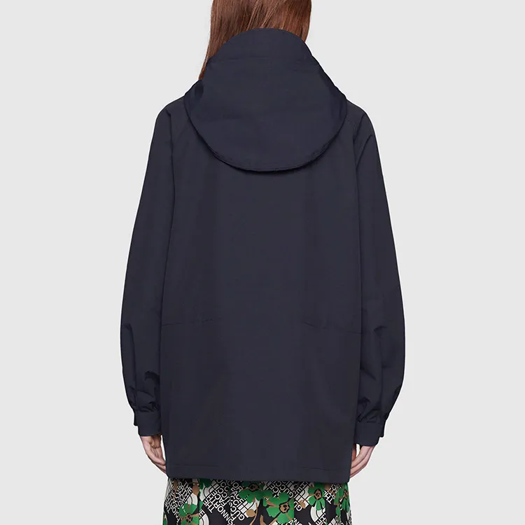 GUCCI X The North Face Nylon Mountain Jacket Navy-2