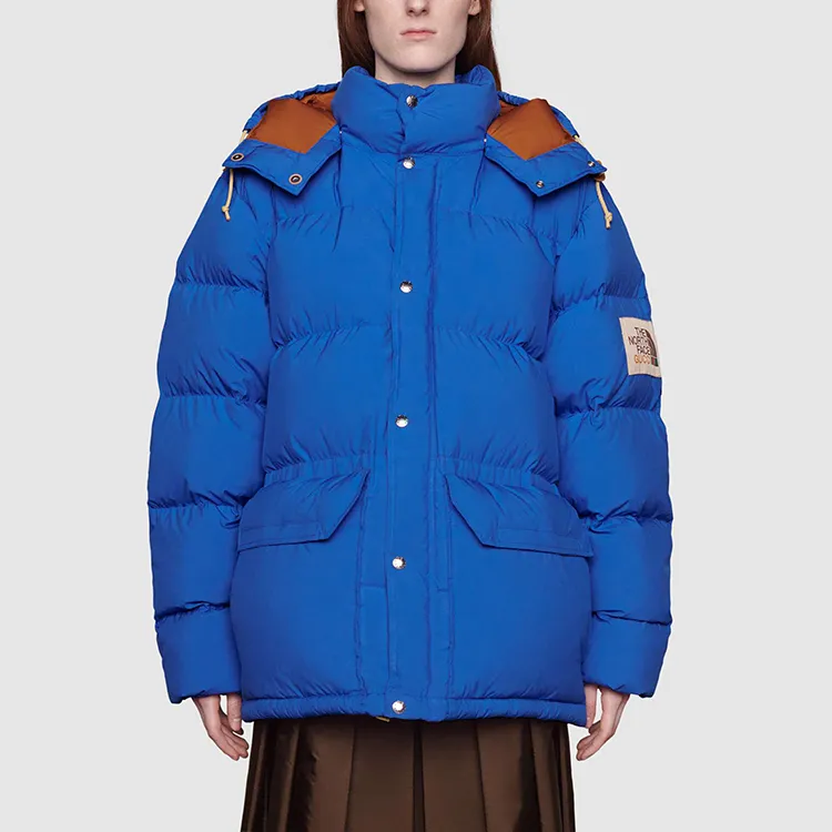GUCCI x The North Face Gucci X The North Face Down Jacket Women's Blue-3