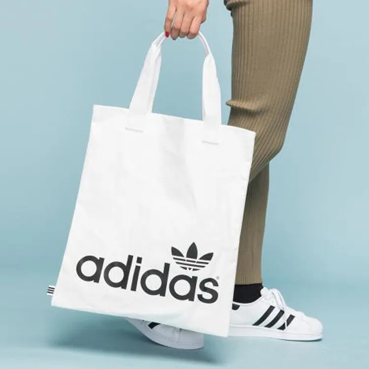 Adidas Originals Cotton Backpack Unisex White-4